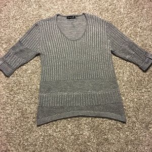 United States grey & silver sweater